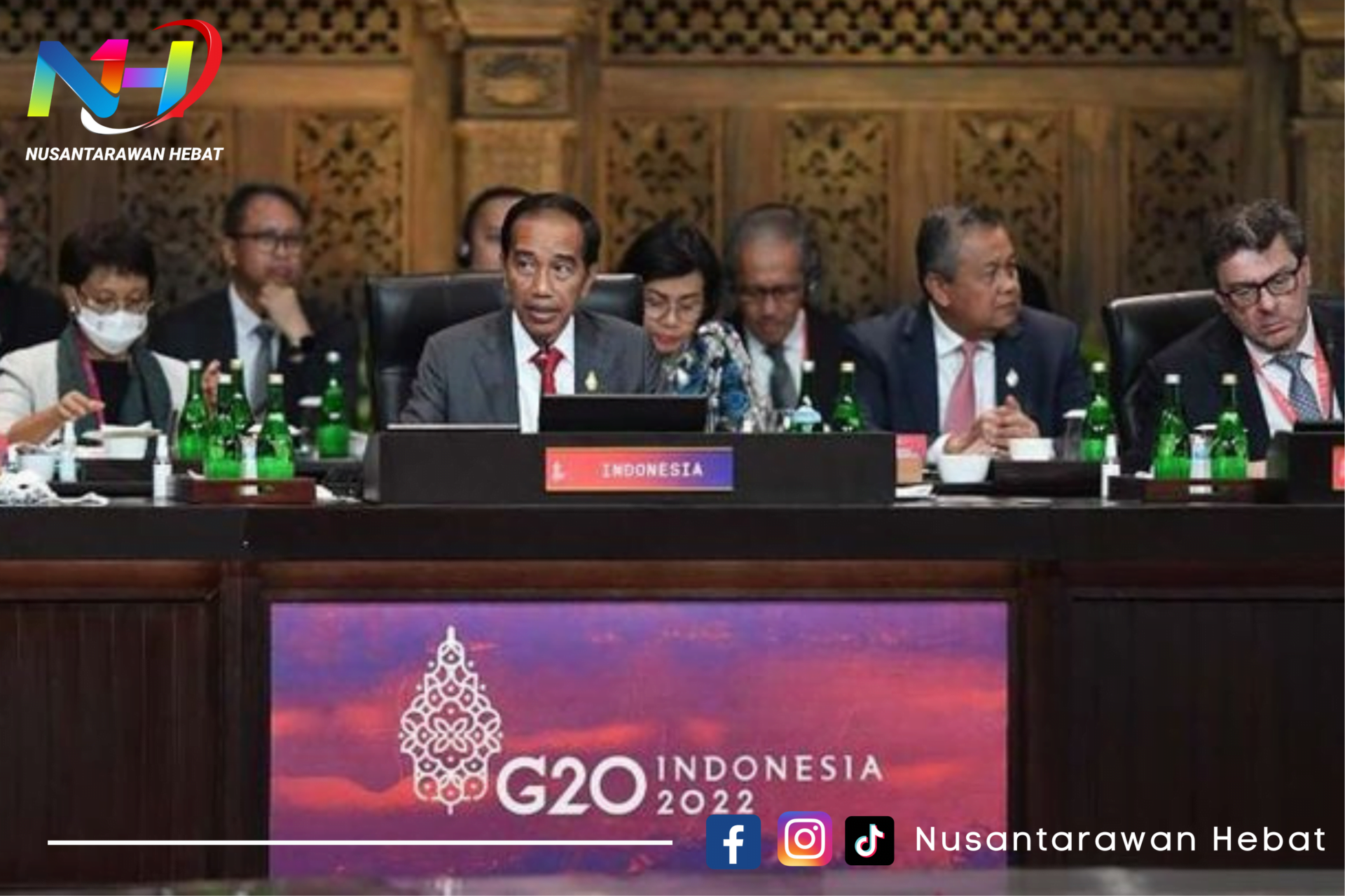 KTT G20 DI BALI SUKSES BESAR, INDONESIA BANGGA!